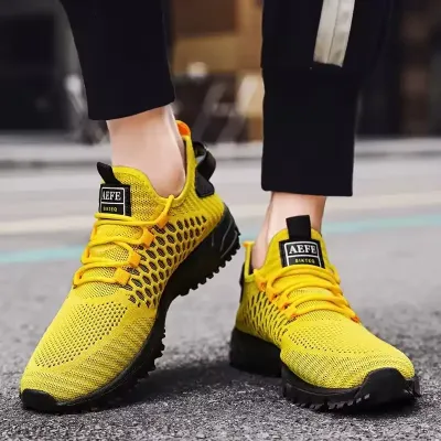  BREATHABLE OUTDOOR TENNIS WALKING GYM SHOES FOR MEN 